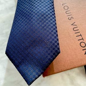 Louis Vuitton Men’s Tie | Navy